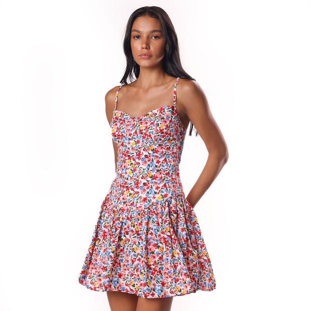 Garden Floral Mini Dress