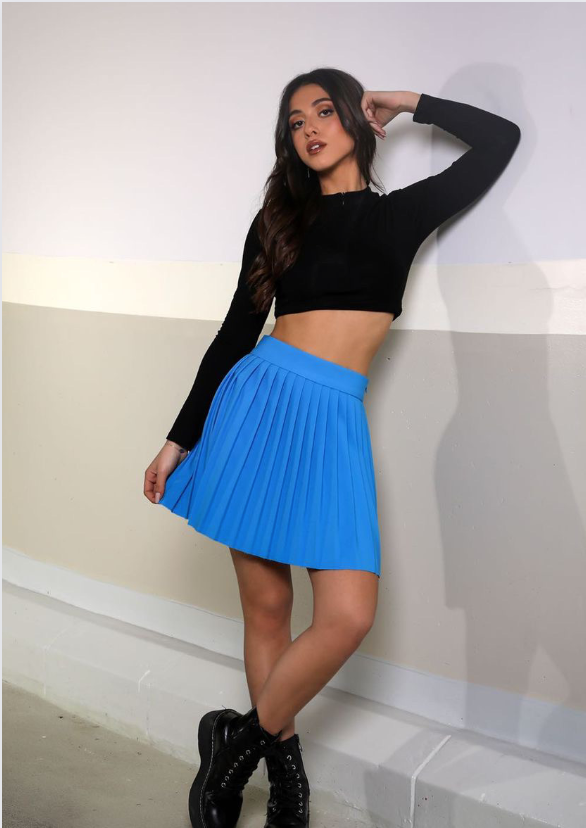 ROXY SKIRT BLUE