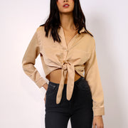 ANGELA BEIGE SHIRT